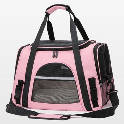 ペットキャリーキャリーバッグ猫キャリー犬キャリー手提げ通気性キャリーケース折りたたみ式多機能洗え..