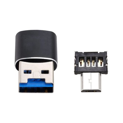 xiwaiUSB3.0-MicroSDSDXCTFカードリーダーMicroUSB5ピンOTGアダプター付きタブレット/携帯電話用