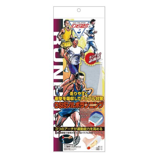 原産国:日本 素材:本体/ポリウレタン パッド(ソルボ)/ポリウレタン 生地/ポリエステル、綿 サイズ:2S/22.0-23.0cm、S/23.5-24.5cm、M/25.0-26.0cm、L/26.5-27.5cm ランニング用 カラー:ブルーグレー 1ペア入り