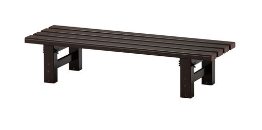 長谷川工業(Hasegawa)組立式アルミ縁台 ブラウン TG2.0-0930 (高さ20x長さ90x幅30c...