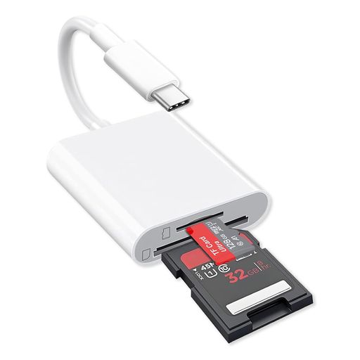 樂天商城 - カードリーダー【2026年新版】タイプcsdカードリーダー2in1SD/TFカードリーダー設定不要双方向高速データ転送写真/ビデオ/ファイルSD/TFカードiPhone16/16Pro/15/15Pro/iPadスマートフォン