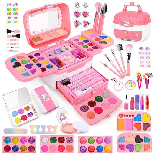 VCYCTOメイクセットおもちゃ女の子お化粧子供キッズメイクアップコスメセット子供用メイクアップ化粧品プリンセス玩具小学生メイクおもちゃセット本物洗えるメイク遊び誕生日プレゼン… VCYCTOメイクセットおもちゃ女の子お化粧子供キッズメイクアップコスメセット子供用メイクアップ化粧品プリンセス玩具小学生メイクおもちゃセット本物洗えるメイク遊び誕生日プレゼン…