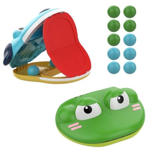 Eaglestoneおもちゃキャッチボールセットピンポンキャッチャー2個セットボールキャッチゲームピンポン玉10個付きスポーツゲーム親子ゲーム外遊びパーティーキャンプ誕生日プレゼントギ…