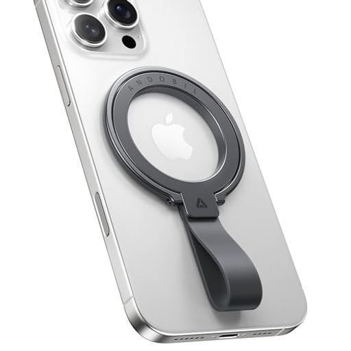 【2025最新型・MagStandPro】AndobilスマホリングMagsafeマグセーフリング【横縦両立機能特化&超強磁力】バンカーリング両面マグネットスマホリング360度回転角度調整可簡単着脱マグネットリン…
