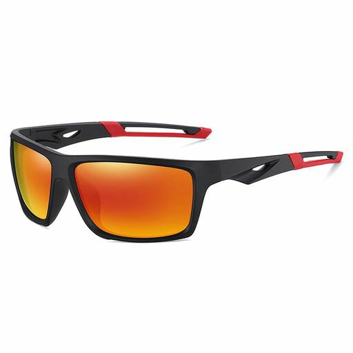 Sunglasses - [FEISEDY]スポーツサングラスメンズTAC偏光サングラスuvカットゴルフ釣りランニング野球自転車用軽量B1287