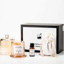 MiracleTQアロマセットエッセンシャルオイル天然石ギフトパックエッセンシャルオイル15ml+クリスタル300g+蓋付き半透明ガラスボトルアロマディフューザ...