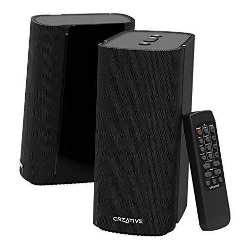 クリエイティブ・メディア CREATIVE T100 2.75 INCHフルレンジドライバー 40WRMSデジタルアンプ搭載 BLUETOOTH/光入力/アナログ入力対応 リモコン付属 2.0CH スピーカー SP-T100-BK クリエイティブ・メディア CREATIVE T100 2.75 INCHフルレンジドライバー 40WRMSデジタルアンプ搭載 BLUETOOTH/光入力/アナログ入力対応 リモコン付属 2.0CH スピーカー SP-T100-BK
