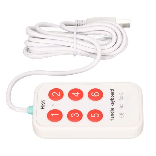 プログラマブルキーパッド、多機能メカニカルゲーミングキーパッド、マクロキーパッド、USB 6キープログラミング、病院画像スキャン用ハンドヘルドスイッチコントローラ プログラマブルキーパッド、多機能メカニカルゲーミングキーパッド、マクロキーパッド、USB 6キープログラミング、病院画像スキャン用ハンドヘルドスイッチコントローラ