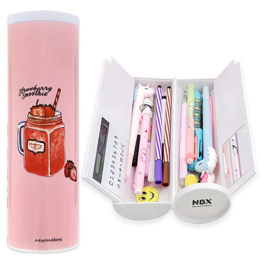 ペンケース可愛い筆箱小学生女の子男の子高校生大容量立つ筆入れシンプルおしゃれ電卓鏡ホワイトボード..