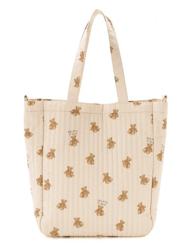 ベア柄ママバッグ