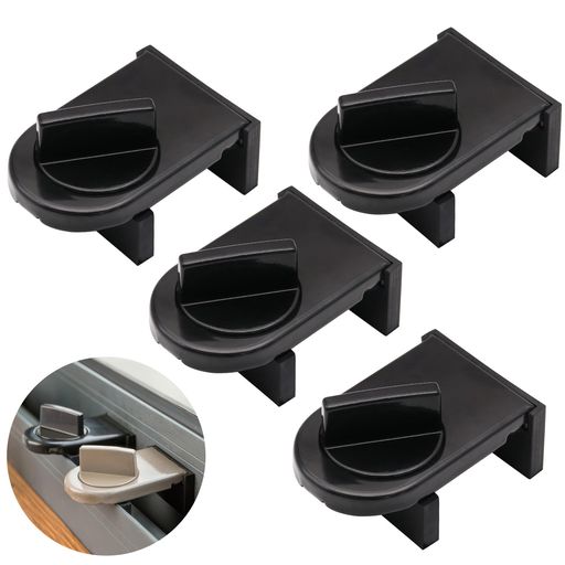 GOKEI窓ロックストッパー4個入防犯補助錠サッシ窓補助錠窓ロック窓ストッパー防犯グッズ鍵窓ろっく子供窓用防犯ロックサッシロックドアロック引き戸安全ロックウインドロック窓防犯窓…