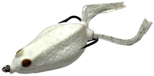 ニシネルアー(Nishine Lure Works) BQフロッグ (BQ FROG) #1 ホワイト (White)