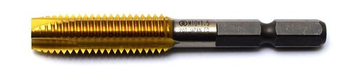用途:●ネジ山の形成●つぶれたネジ山の修正用 被削材:●ステンレス●鉄●アルミ●真鍮 サイズD:M10x1.5mm全長L:70mm溝長T:24mmチャック径d:6角軸6.35mm 適応機種:●インパクトドライバー(12V以上)●ドリルドライバー(12V以上)