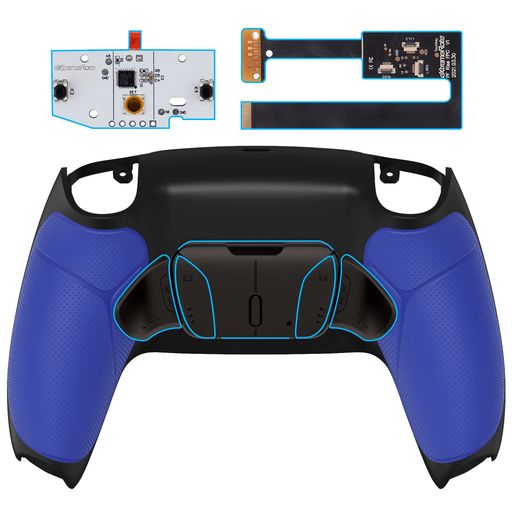 ps5コントローラーをプロなeSportエリートコントローラーに変えましょう。ps5コントローラーのBDM-010およびBDM-020モデルにのみ対応しています。お使いのBDMモデルを確認する方法については、YouTubeで「extremerate check bdm for ps5 controller」または「fiE4BWSlBRI」を検索してください。 人間工学に基づいたプログラム可能な金属バックボタンのアタッチメント4つが追加されました。金属のバックパドルは高品質な素材で作られており、耐久性と実用性があります。K1 K2 K3 K4ボタンは、一部のゲーマーの誤クリックを避けるために、アクティブするために多くの圧力を必要とする。 背面ボタンには最大15個のボタンを割り当てることができます。 高度な実践スキルが必要、はんだ付けはオプション。YouTubeで「eXtremeRate RMB Version RISE4 Remap Kit for ps5」または「VopiY2k0to4」を検索して、インストールビデオガイドをご覧ください。