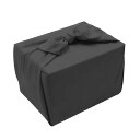 風呂敷大判ふろしきfuroshiki冠婚葬祭110cm3.5尺シルク風無地ポリエステルおしゃれエコバッグ洗濯可(ブラック110x110cm)