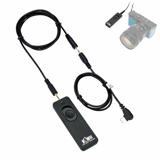 KIWIFOTOSシャッターリモコンパナソニックLumixDC-TZ99S9G100D用リモートレリーズPanasonicLumixS9G100DDC-TZ99DC-S9DC-G100D対応3つの撮影モード130cm