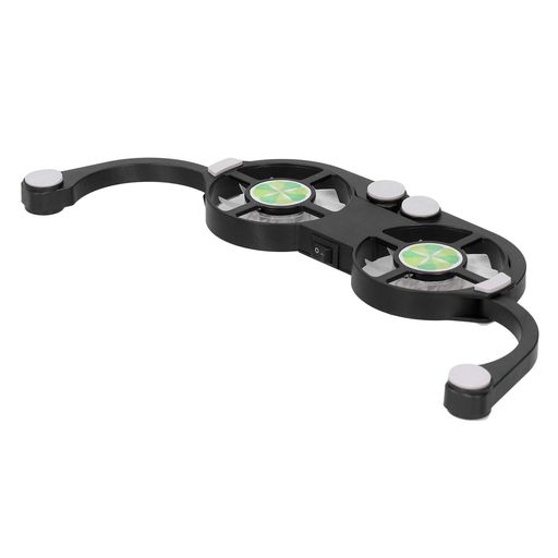 Vbestlife折りたたみノートパソコンクーラー、USBノートパソコン冷却パッド、USBノートパソコン冷却パ..