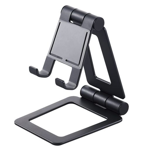 エレコム(ELECOM)タブレット用スタンドアルミスタンドフリーアングルNintendoSwitch対応5~12.9インチ対..