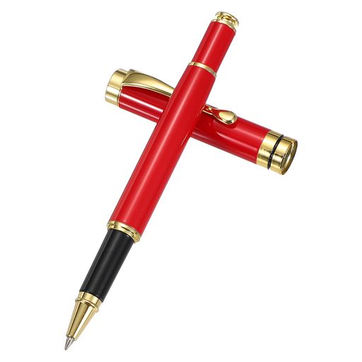 仕様:ペンカラー:赤;インクカラー:黒;材質:メタル;ペン先サイズ:0.5mm;ペンサイズ:14x1.2cm/5.5x0.5インチ(長さx幅);同梱内容:1個x高 級メタルローラーボールペン 特長:軽量メタル製でエルゴノミックデザインを採用したこの高 級メタルローラーボールペンは、ソフトタッチグリ ップで長時間の筆記もかいてきです。メタルボール点インクは滑らかで途切れのない筆記を実現し、インクの流れも一貫しています(にじみません)。マっト金色仕上げのスリムなステンレスボディは、優雅さと洗練された雰囲気を醸し出します。重量バランスが完璧に調整されており、卓越した筆記体験を提供します。 用途:高 級メタルローラーボールペンは、プロフェッショナルな事務所用途、ジャーナリング、日常の筆記に最適です。ビジネスや個人用に洗練された筆記具を求める同僚、卒業生、プロフェッショナルへの素晴らしい贈り物となります。 使用方法:高 級メタルローラーボールペンのキャップを外してご使用ください。使用しないときは水平に保管してください。 注:高 級メタルローラーボールペンのサイズとペン先サイズを購入前に必ずご確認ください。