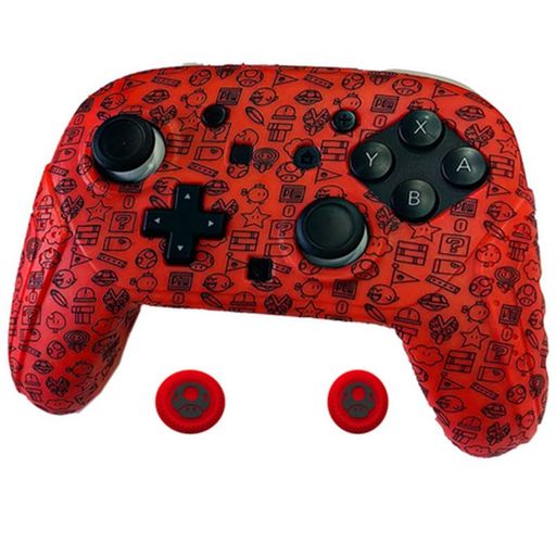 Switch2Pro対応コントローラーケースシリコン保護カバーシリコン製サムキャップ付きしなやかで弾力性がある防塵傷防止汚れ防止滑り止め軽量簡単装着Switch2コントローラ専用保護ケース(レ…(2.0)