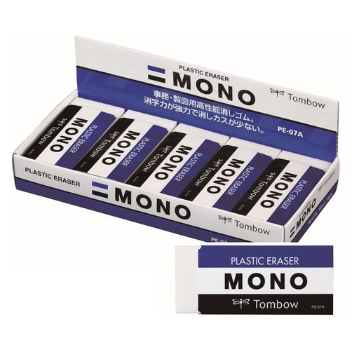 Correction - トンボ鉛筆消しゴムMONOモノPE07(大きいサイズ31x74mm)10個PE-07A-10P