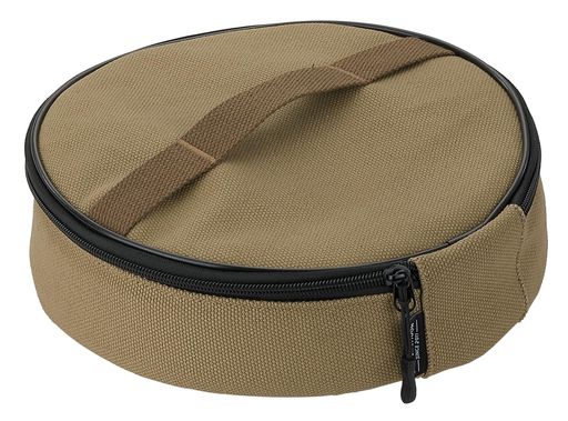 Rakuten - キャンピングムーン(CAMPING MOON) アウトドア ディッシュケース キャンプ プレート収納用 帆布 φ25cm S397-B