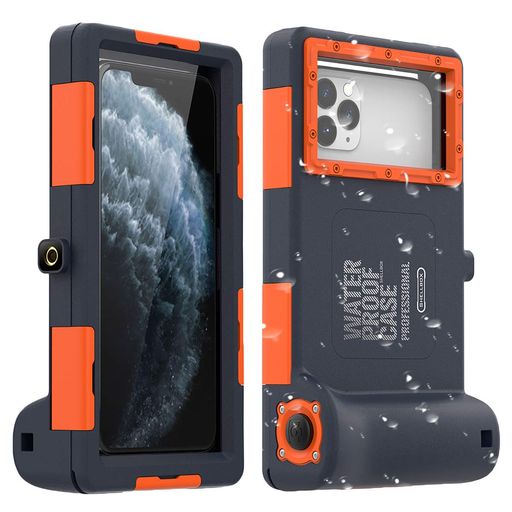 AICASE 15M/50FTダイビングフォンケース IPHONE 13 MINI / 12/11/11 PRO / 11 PRO MAX/XR / 7/7 PLUS / 8 / 8PLUS / 6 / 6S / 6S PLUS GALAXY S10