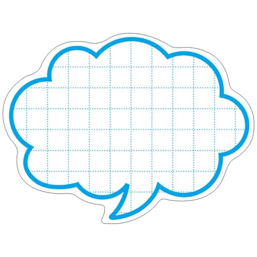 ササガワタカ印ポップ用紙16-4156抜型カード中吹出し50枚ブルー