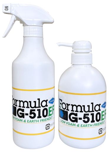 Formula(フォーミュラ)G-510EFポンプ式濃縮原液強力マルチクリーナー500ml1個+スプレー式5倍希釈液500ml1個セットG510EF-P1S1