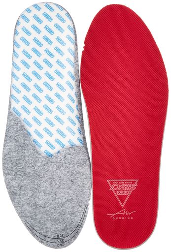 乐天商城 - [ソルボ] インソール DSISソルボランニングエア MEN’S アーチサポート 衝撃吸収 軽量 外反母趾 偏平足 メンズ SRO 4020 レッド Mサイズ(25.0~26.0cm)