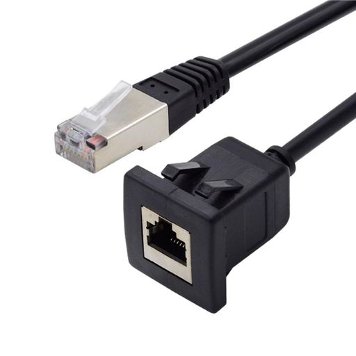 chenyangCAT6RJ45フラッシュマウントオス-メスLANイーサネットネットワーク延長ケーブル防水防塵車のダ..