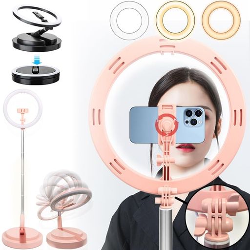 自撮りライト自撮りLEDライトリングライト撮影用ビデオおしゃれ美顔配信スタンドスマホスタンドLEDリングライトインターネット授業収納可能10段階明るさ照明化粧セットスタンドYOUTUBE動… 自撮りライト自撮りLEDライトリングライト撮影用ビデオおしゃれ美顔配信スタンドスマホスタンドLEDリングライトインターネット授業収納可能10段階明るさ照明化粧セットスタンドYOUTUBE動…