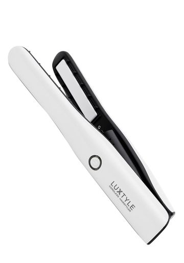 ヒーローグリーン【LUXTYLEリュクスタイル】コードレスヘアアイロンミニコンパクト前髪USB充電180°C200..