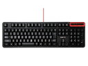 エレコム ゲーミングキーボード 【DUX】 全キーカスタマイズ ハードウェアマクロ対応 TK-DUX30BK ブラック(2)