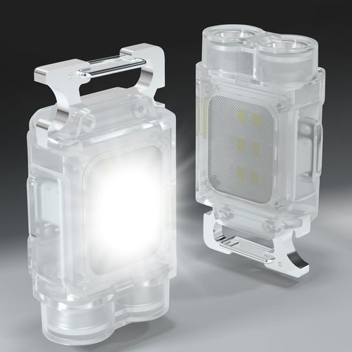 LEDライト 小型 COPPOR ランニングライト USB充電式 ミニライト 高輝度 7種点灯モード 超軽量 280ルーメン クリップ 磁石 フック付き 懐中電灯 赤白青光源 IPX5防水 夜間 散歩 登山 キャンプ 釣…