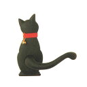 長沢製作所Cat-2空錠わんにゃんレバーハンドルバックセット51mmTX-W20E-NBつや消し黒