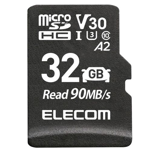 エレコムmicroSDHCカード車載用高耐久UHS-I32GBMF-DRMR032GU13