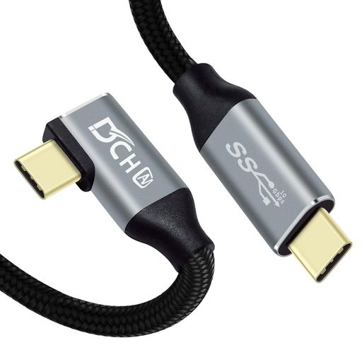 DCHAV USBC USBC ֥ 1M L PD 100W 20V 5A Ķ® 4K 60HZ  USB3.1 GE...