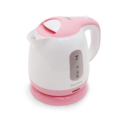 商品サイズ:約W20.5xH17xD15cm(ハンドル寸法含む) 電源:AC100V(50/60Hz) 消費電力:800W 容量:1.0L本体重量(kg):0.6生産地:中国コード長さ:約75cm保証期間:1年間 お湯が切れると自動的に電源が切れるので、ふきこぼしもありません。