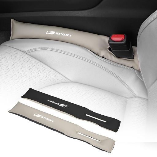 Rakuten - F スポーツ 専用 車 隙間埋め クッション 落下防止 両色スタイル F スポーツ F SPORT IS F LS RX ES NX LX 対応 カー シートサイド クッション 正・裏面取付可能 取付簡単 コンソール 隙間 puレザー …