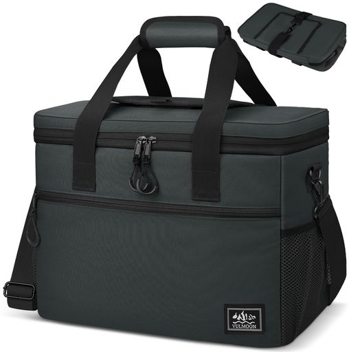 🧊 製品サイズ(約): 横40cmx高さ30cmx幅25cm 本体容量(約): 32L(350ml缶x25本縦置 500ml缶x25本縦置 重量(約): 0.8kg 材質: 本体:表地=高密度オックスフォードクロス、裏地=PEVA、断熱材=ポリエチレンフォーム(5mm厚)、中敷=ポリエチレン(1.0mm厚) 🧊 【900D高密度保冷バッグなら、やっぱり2025最新4層断熱 】1900Dオックスフォードクロス、超撥水、耐摩耗性、耐水圧25,000mmで水濡れに強いTPE加工の表生地。2高保温性不織布35mm厚さポリエチレンフォーム、減震、耐衝撃4PEVA素材、PEとEVAの混合物であり、保温保冷。 🧊 【クーラーボックスが選べる理由!長時間保冷・保温 折りたため可能】蓋の上にある小窓より中のものを出し入れできてクーラーバックの中の冷気が逃げにくい、取り出し口を搭載し、ファスナーを開け閉めせずに中身を取り出すことが可能。厚さ1.5cmのポリエチレンフォームが外気の熱をシャットアウトし、48時間の保冷力を持続させます。内部に保冷剤などを入れられて保冷効果を保つ。
