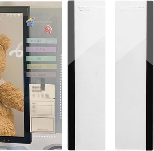 コンピュータ付箋メッセージボードメモコンピュータディスプレイメッセージボードアクリル透明ボードシ..