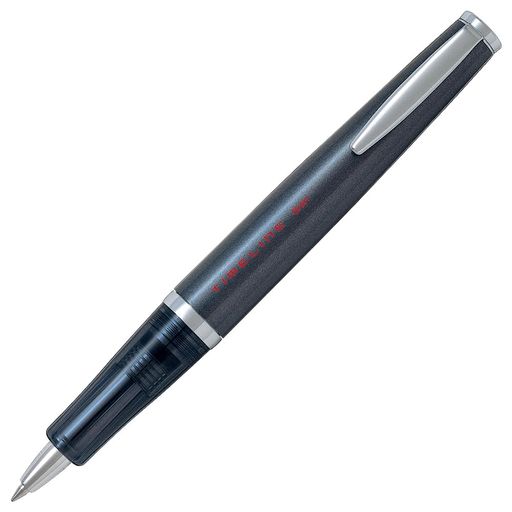 ペン先が隠れる大胆なデザインと、スマートなフォルムのボールペン 【本体サイズ】 最大径φ 14.3mm 全長 120mm 【ペン先】 極細0.5mmボール 【インキ色】 黒 【方式】 ダブルアクション繰り出し式 【種類】 ゲルインキボールペン 【素材】 軸さや / 樹脂・塗装