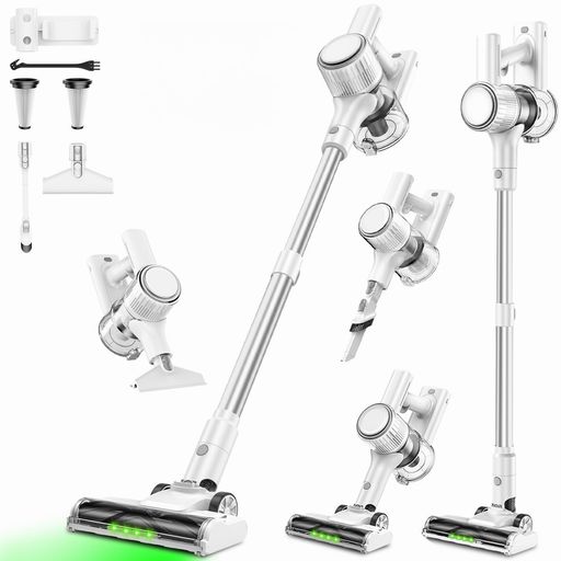 🥇【500W高性能モーター&amp;2100Kpa超強力吸引&amp;軽量】OUYFHK 掃除機 コードレスは最新のプグレードモーターを採用し、省エネ・長寿命・低騒音を実現。驚異の2100KPa吸引力で床の微細なホコリ、ペットの毛、隙間ゴミまで一気に除去。従来機より吸引力が168%アップし、サイクロン遠心分離で吸引持続率99%。軽量設計で女性や高齢者も片手でラクラク操作。手首や腕が疲れる心配はいりません。コードレスだから家中を自由に移動でき、毎日の掃除がより快適になります。星(塗り潰し)星(塗り潰し)星(塗り潰し)星(塗り潰し)ご注意:充電中は掃除機は作動しません。充バッテリーを取り付け、充電ケーブルを抜いてください。 🥇【LED液晶ディスプレイ搭載&amp;3段階吸引力切替&amp;グリーンLEDライト搭載】 最新LED液晶パネルで、エコ・標準・強力の3モードをワンタッチ切替。例えばリビングでは強力モード、寝室では静かなエコモードなど、シーンに応じて最適な掃除が可能。快適で効率的な掃除体験をサポートします。バッテリー残量や充電状況をリアルタイム表示し、突然の電池切れを防止、最適なタイミングで充電やメンテナンスが行えます。