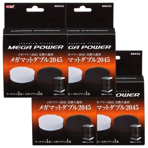 ジェックス GEX メガパワー メガマットダブル 2045x4個セット