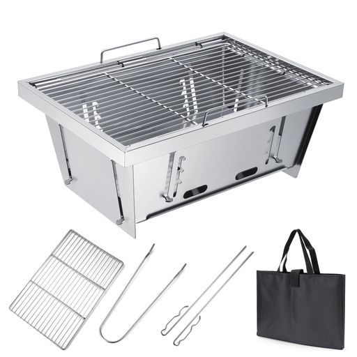 ⛺焚き火台1秒で折りたためて持ち運びも簡単:180°回転します、igtコンロ折りたたんだりでき、1秒で設置が完了し、組み立てに工具は必要ありません。バーベキューコンロの展開寸法は36x25x11.5cm、収納寸法は36x25x2cm、重量はわずか2.55kgで、2〜4人でのバーベキューに適しています。折りたたみコンロ持ち運びに便利な専用収納バッグ付き。 ⛺IGTテーブルに適しています:igtテーブルコンロ新しいグリルコンセプトのために生まれました。はIGTテーブルだけでなく、単独でも使用できます。焚き火台はIGTグリルに最適です。そのため、キャンプバーベキューやキャンプピクニックだけでなく、ファミリーバーベキュー、ビーチバーベキュー、ピクニックバーベキュー、ファミリーバーベキューにも使用できます。 ⛺焚き火台3段階調節可能:bbqグリルステンレス製調整ロッド2本が付属しており、専用ガイドレールに固定できます。炭火焼きコンロを使用すると、食材に応じて高さを調整できるため、炭を節約し、焼き時間を短縮できます。