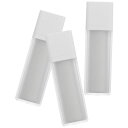 LIOOBO真空ボトル15ml3本入りスクラブ乳液真空ボトルポンプボトルサブボトル小分けボトル四方アイームボトル旅行用品旅行ボトル詰め替えボトル乳液用(15ml3本)(4)