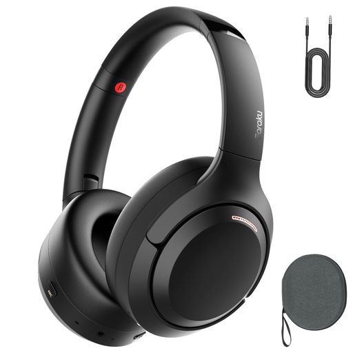 【雑音軽減・音楽集中】Earaku Bluetooth ヘッドホン J137 最大60時間再生 有線/無...