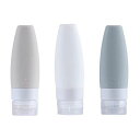 3個セッ60mlシリコンボトルトラベルシャンプー詰め替えボトルトラベルボトル出張用旅行用シャンプーボトル漏れ防止詰め替え容器小さめ旅行おしゃれ