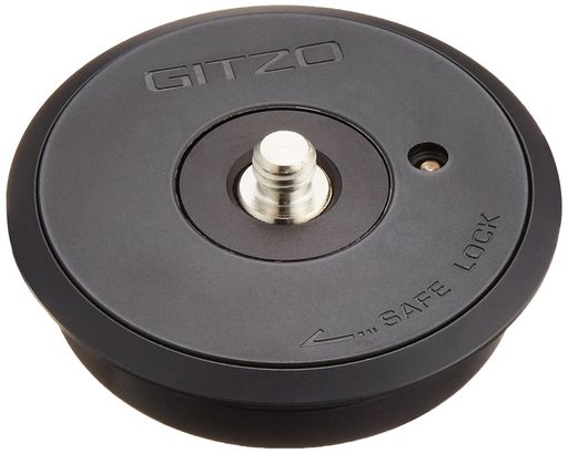 システマティック2/3/4型(4型アルミを除く)三脚に装着可能 3/8''のスクリューを備え、フラットベースのフォト雲台やビデオ雲台など、3/8''メスのネジ穴を備えた機材を装着することができます セーフティーボタン付きの最近のシステマティック三脚と組み合わせて使うと、三脚側のレバーを締め忘れてもアクセサリーが不意に外れないようになっています 底部にフックを備え、三脚をさらに安定させたいときにおもりやカメラバッグを吊り下げることができます